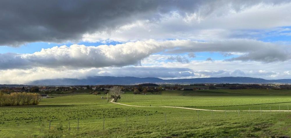 Le domaine dévoile un paysage enchanteur