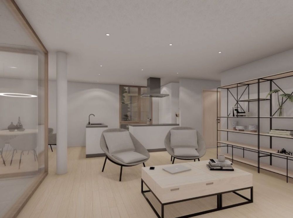 Wohnung im Erdgeschoss di 4.5 Zimmer, mit Garten Erstbezug