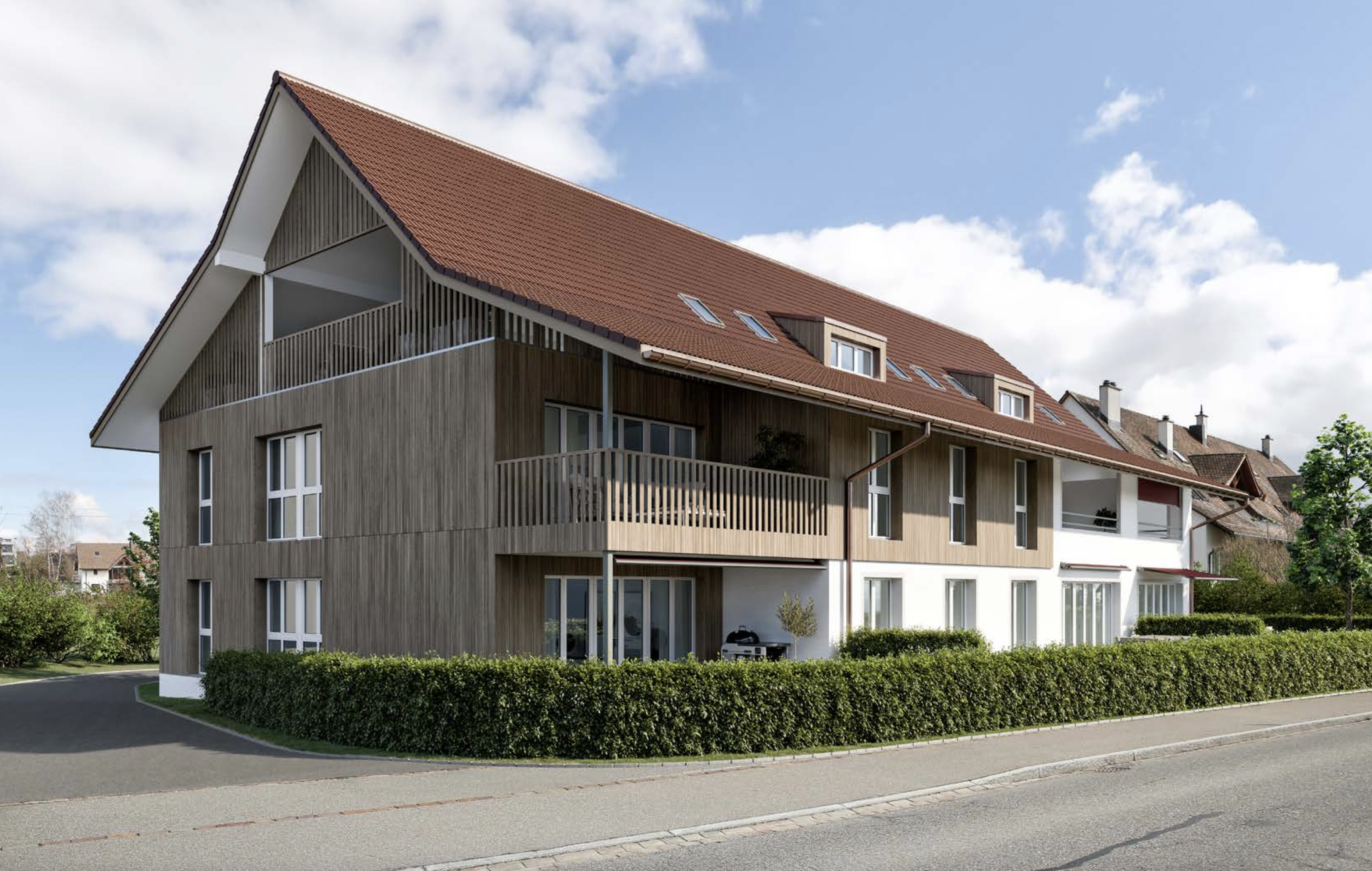 Neubau von 13 Eigentumswohnungen in Schwerzenbach