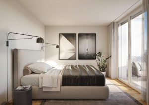 3D-Visualisierung-Schlafzimmer-Mietwohnung
