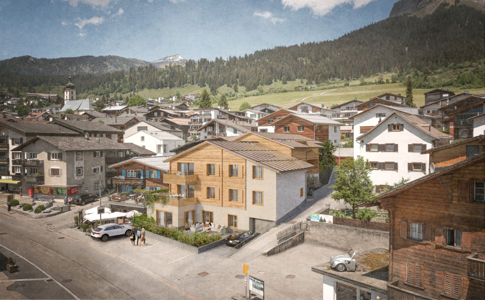 Neubau Casa Dado - Wohnen in Flims Dorf