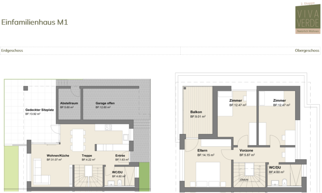 Grundriss M1 anpassbar